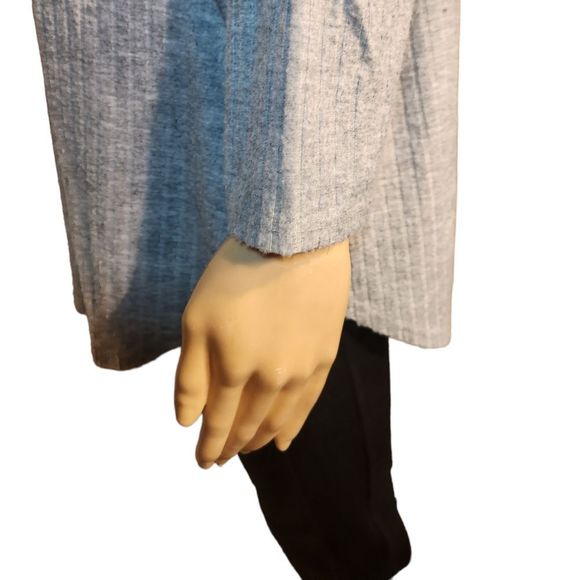 Line Up shirt Womens Cold Shoulder Gray Size unknown - Picture 4 of 12